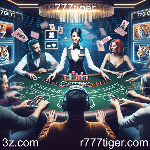 Experimente a Emoção do Live Casino no 777tiger